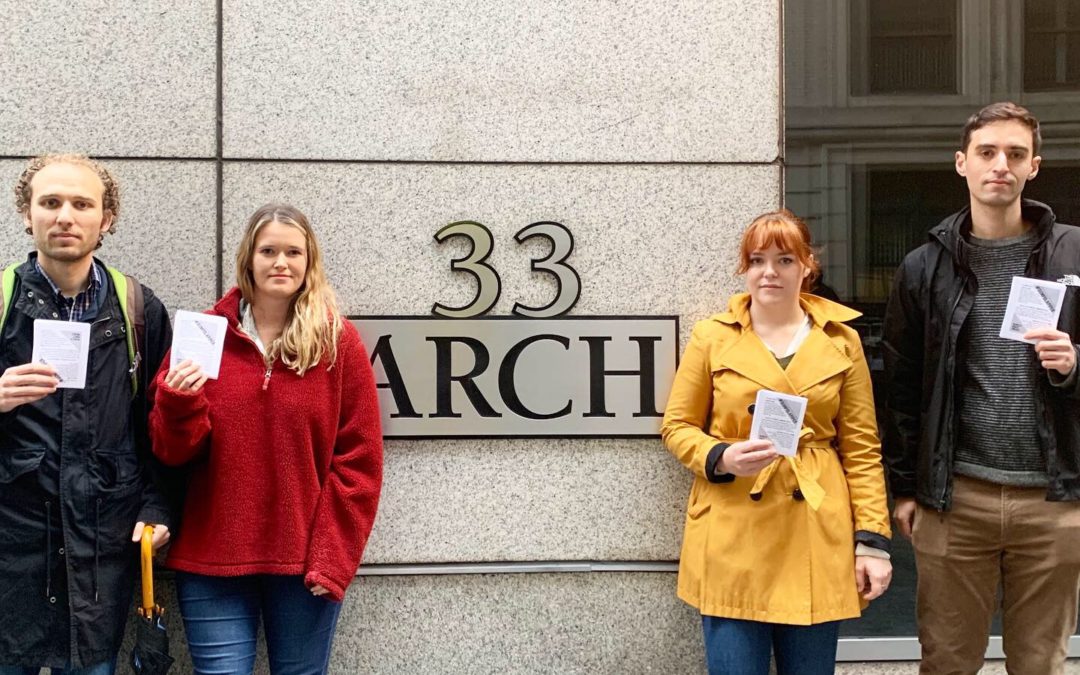 Future Lawyers Take to the Streets to Protest Forced Arbitration of Sexual Assault at DLA Piper