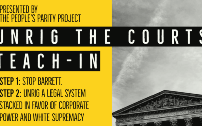 #UnrigTheCourts Teach-In