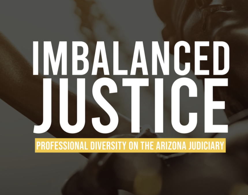 Cover of the Imbalanced Justice report