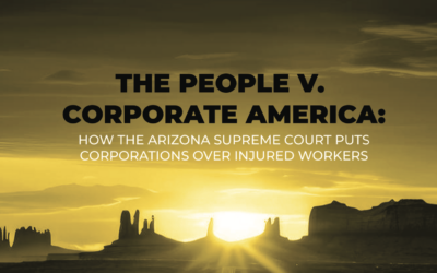 REPORT: The People v. Corporate America in Arizona